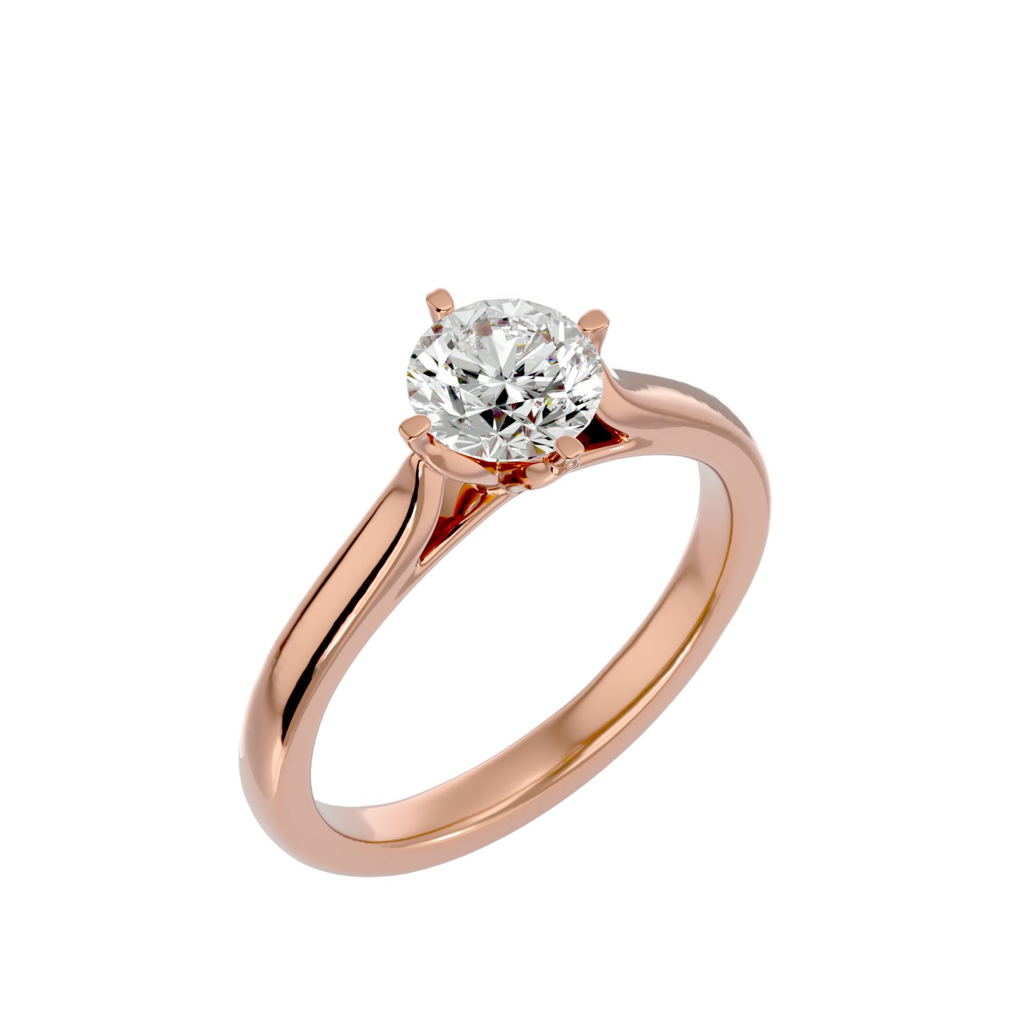 Dianna 3 row diamond engagement ring
