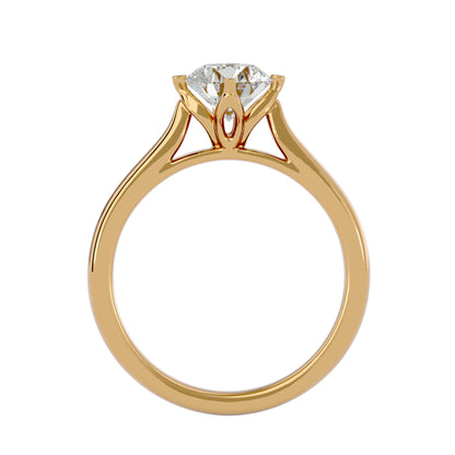 Dianna 3 row diamond engagement ring