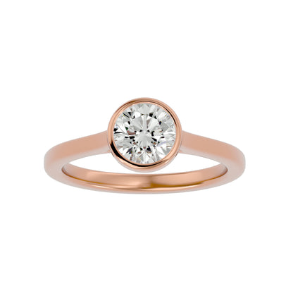 Jeden Halo diamond engagement ring
