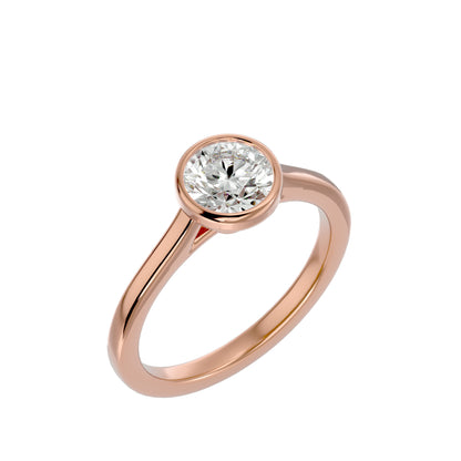 Jeden Halo diamond engagement ring