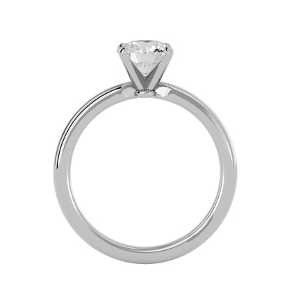 Tiara three stone engagement ring