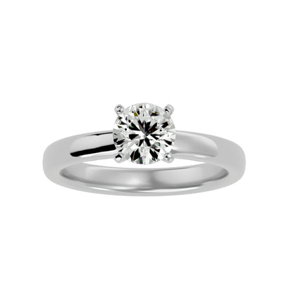 Tiara three stone engagement ring