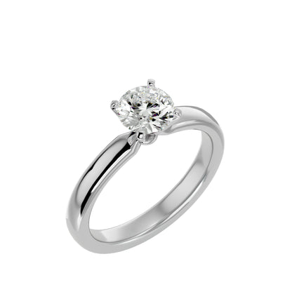 Tiara three stone engagement ring