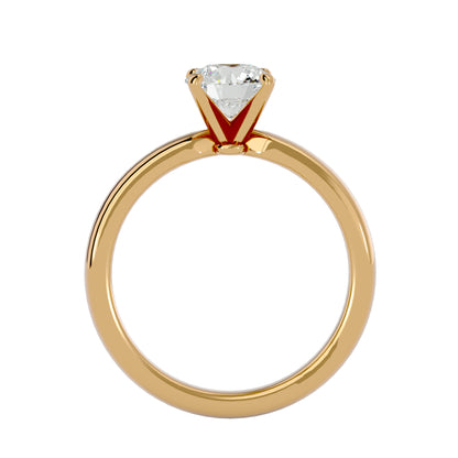 Tiara three stone engagement ring