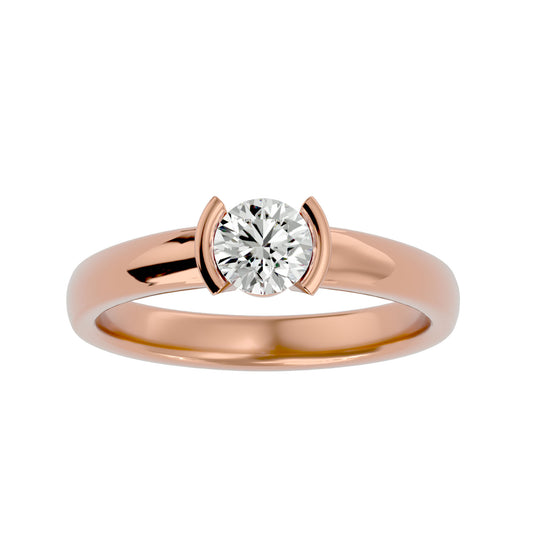 Luxe filligree diamond engagement ring