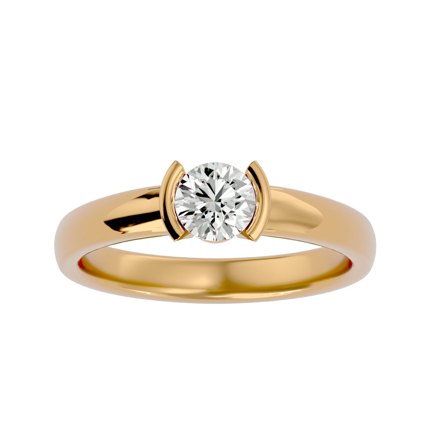 Luxe filligree diamond engagement ring