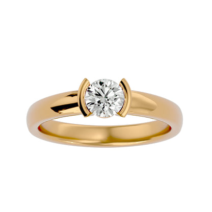 Luxe filligree diamond engagement ring