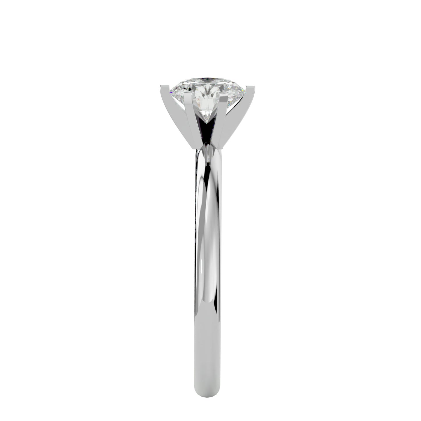 Ewin side stone diamond engagement ring