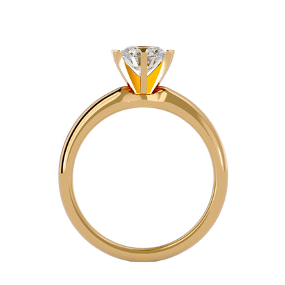 Ewin side stone diamond engagement ring
