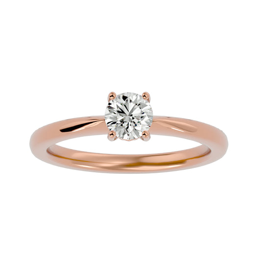 Mesh work diamond engagement ring