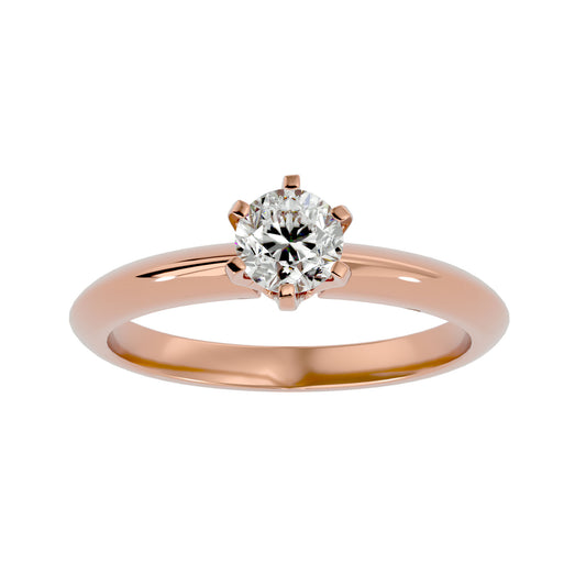 Criss cross with curve band diamond engagement ring