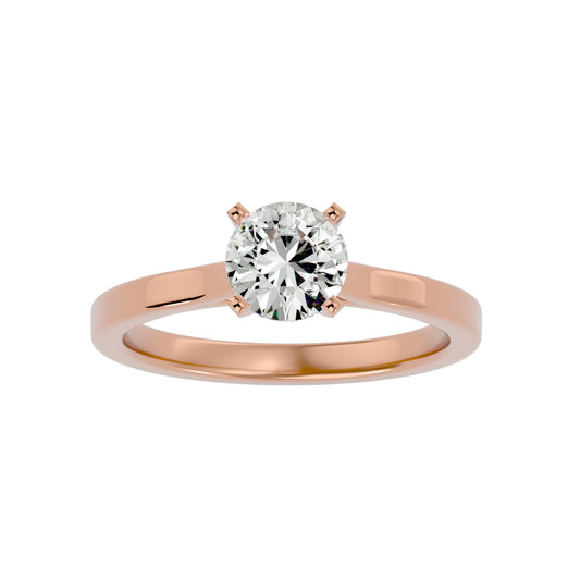 Tammy catheral round diamond engagement ring