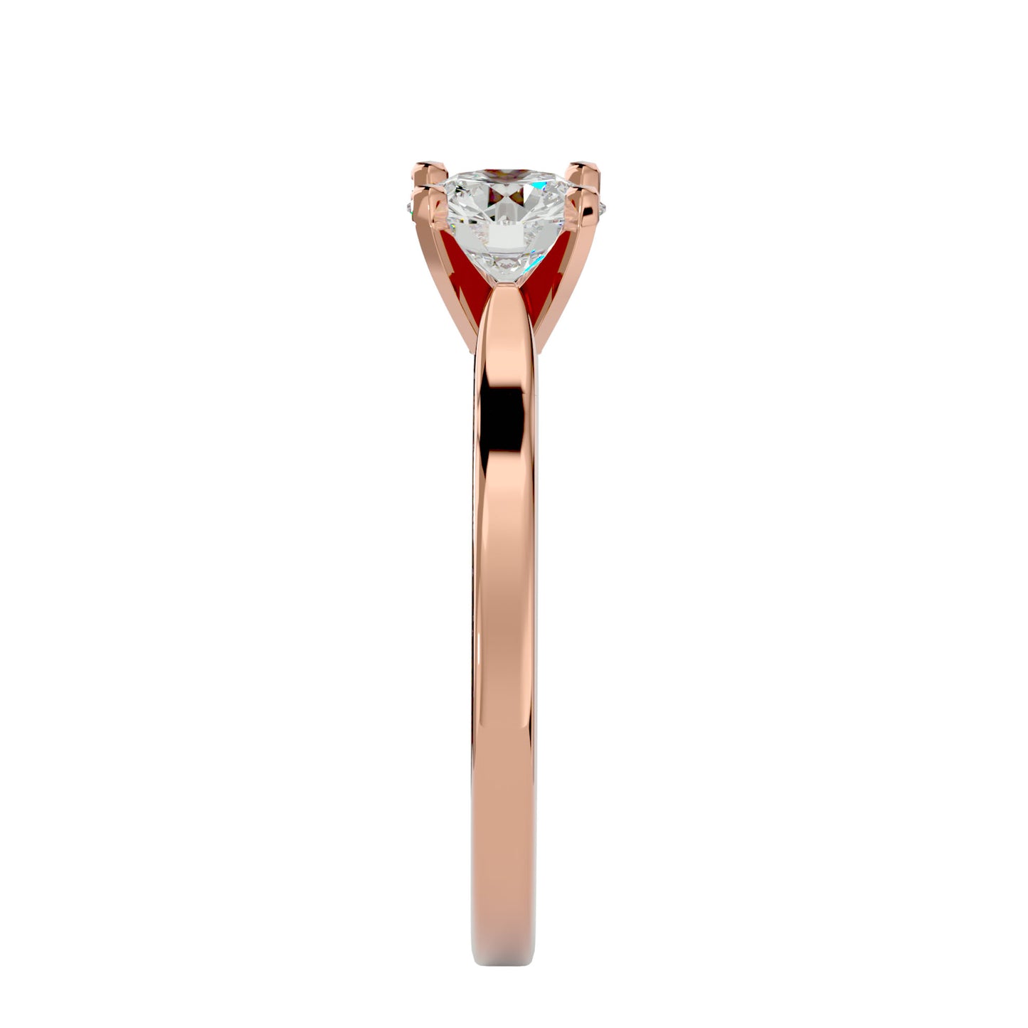 Tammy catheral round diamond engagement ring