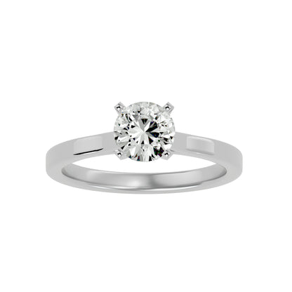 Tammy catheral round diamond engagement ring