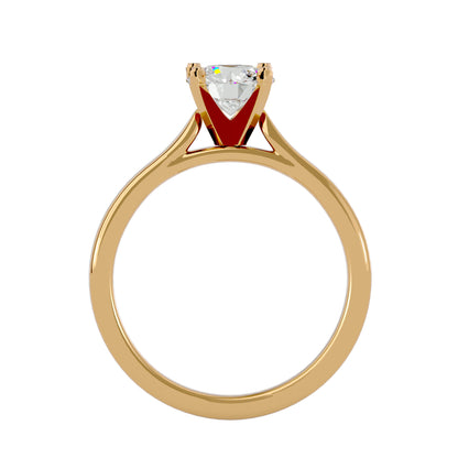 Tammy catheral round diamond engagement ring