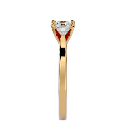 Tammy catheral round diamond engagement ring