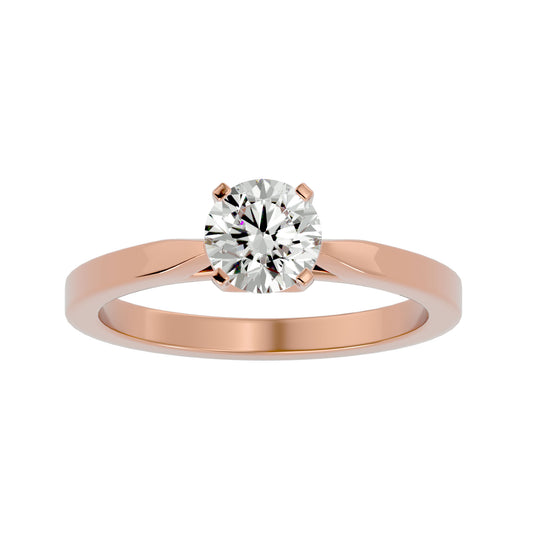 Forever Flame diamond engagement ring