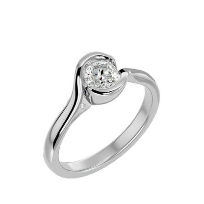 Royal Embrace diamond engagement ring